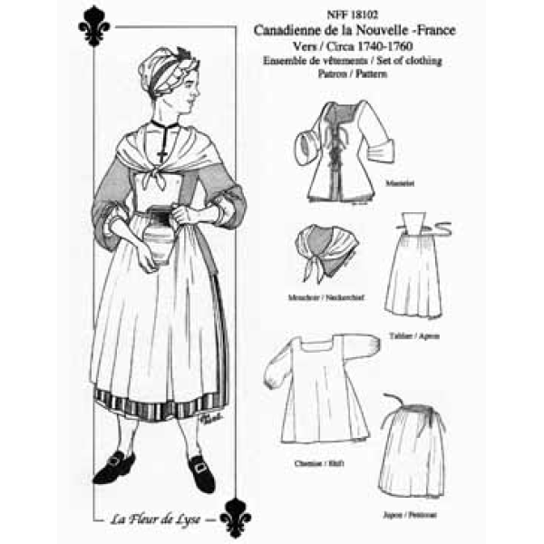 Commonwoman's Set circa 1740-1760 (NFF18102)