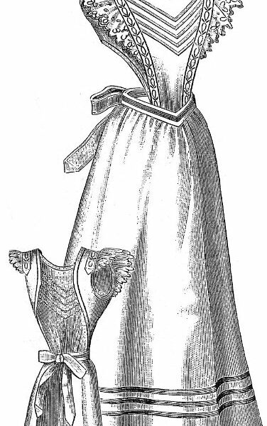 Embroidered Apron 1900 (NP E105)