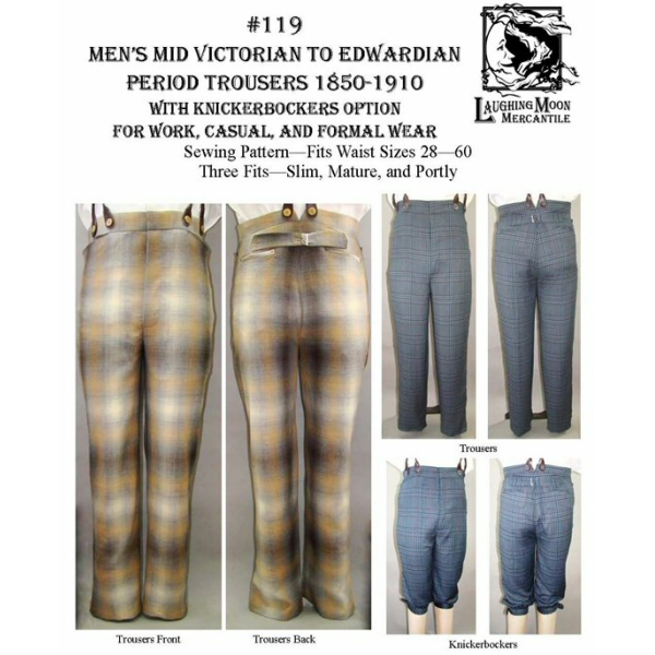 Gründerzeit Herrenhose und Knickerbocker 1850 - 1910 (LM119)