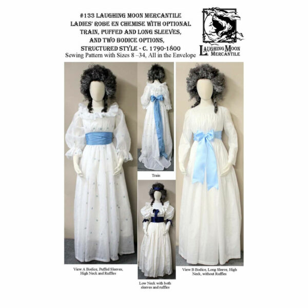 Ladies' Robe en Chemise c. 1790-1800  (LM133)