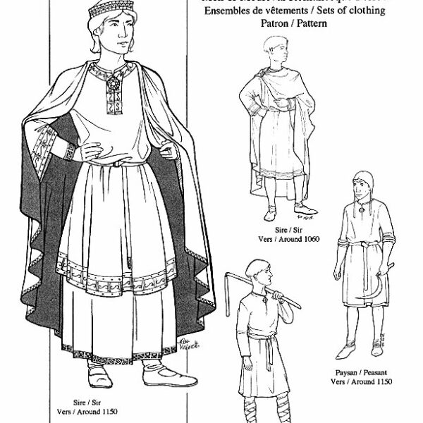 Set für Herren der romanischen Periode 1060-1150 (MAR1002)