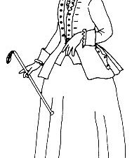 Riding Habit 1760-1770s (MF15)