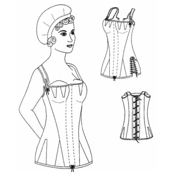 Regency Korsett 1800-1820 (MM1810-3)