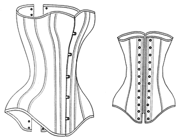 1870-1895 Corset (MM1880-12)