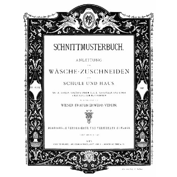 1880-1920 Album of Underwear - early german pattern manual (NP1000)