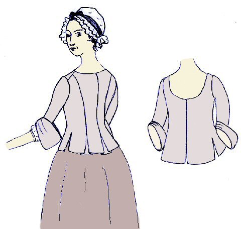 Lady's Jacket 1750-1780 (NP18)