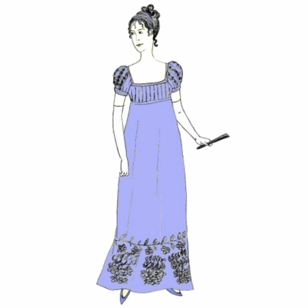 Regency Evening Gown (NP E402)