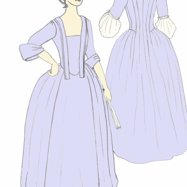 Open Robe 1730-1760 (NP E19)