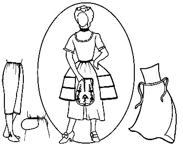 Accessoires des 18. Jahrhunderts (RH185)