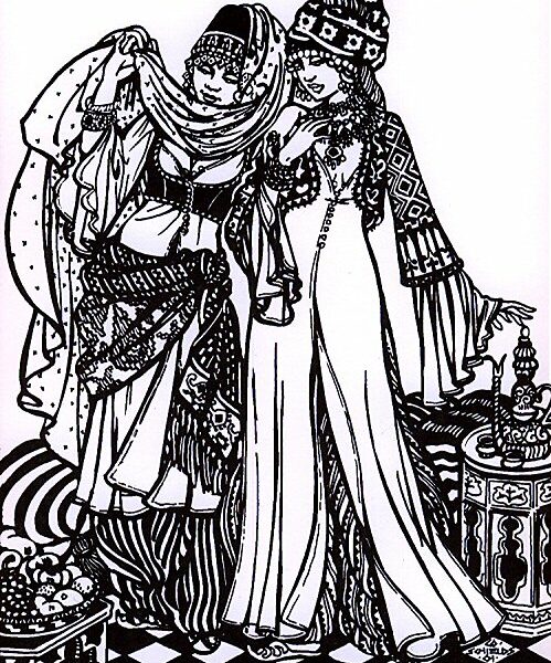 Turkish Dancer Osman / European Fashion 18th-19th Century (FW108)