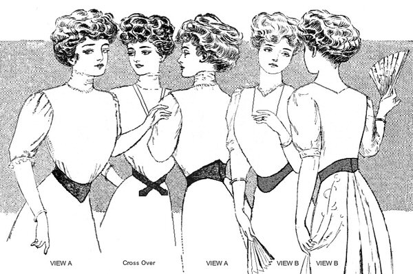 Edwardian Dip-Waist Belts (TVE55)