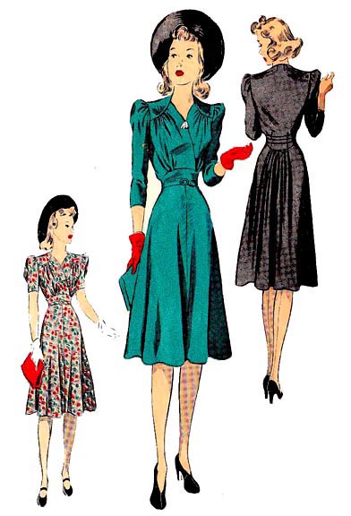 1940 Dress (ED5087)