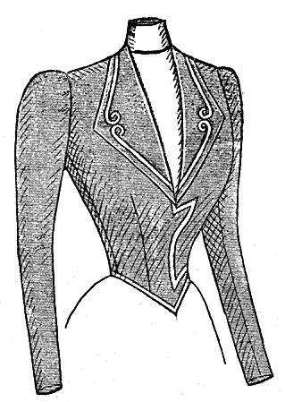 1899 Basque Waist (NP E303)