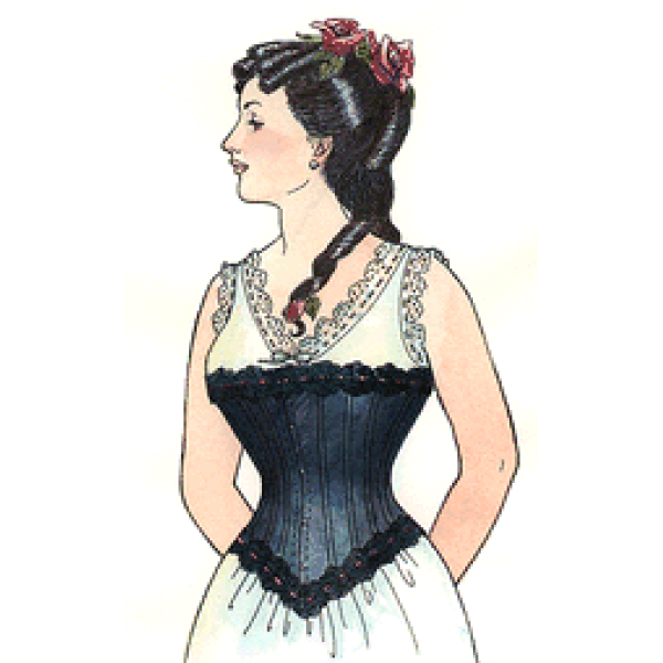 Corset Kit PP213 1880-1890s Late Victorian Corset