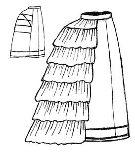 Große Tournüre 1869-1875 (TV108)