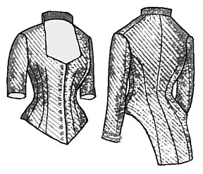 1881 Dinner Bodice (TV422)
