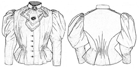 1893 Blouse Waist (TV491)