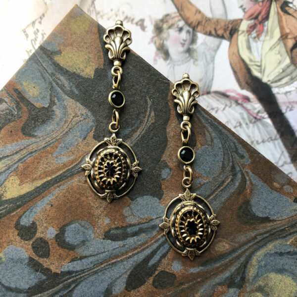 Victorian Intaglio Earrings
