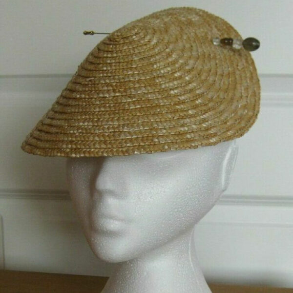 Straw Hat Base "Victoria" c. 1878-1883