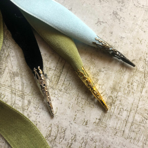 Lacing Tips / Aguilettes gold / silver / bronze