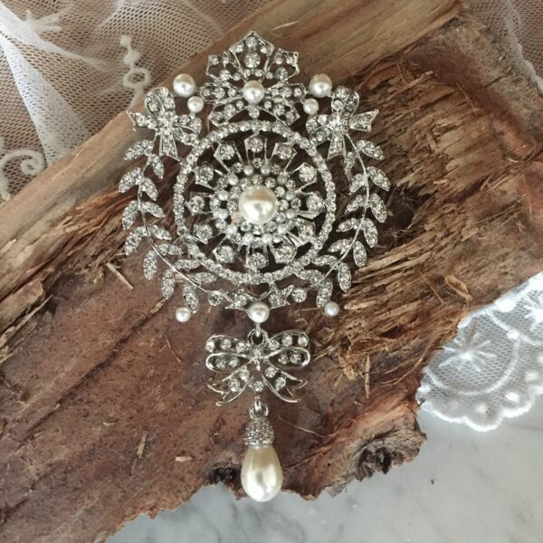 Steckerbrosche 18. Jahrhundert