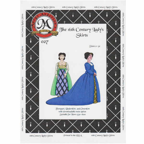 The 16th Century Lady`s Skirts (MA027)