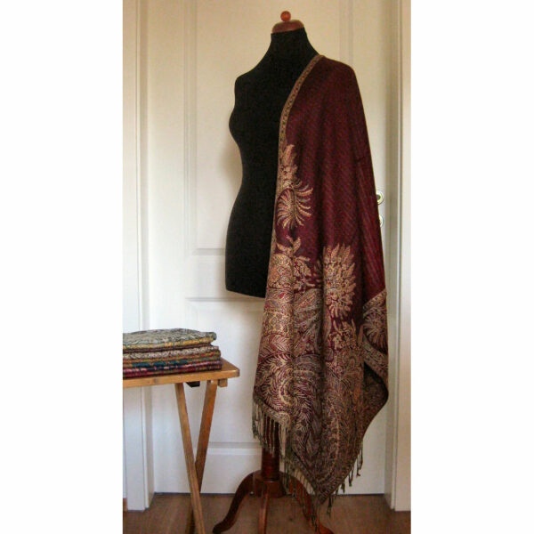 Empire / Regency Paisley Shawl in 3 Colors
