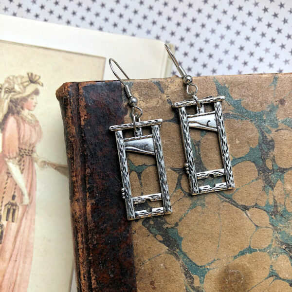 Guillotine Earrings French Revolution