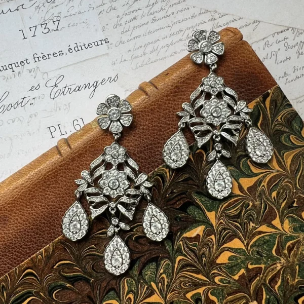 Chandelier Earrings Juliette 18th - 19th Century