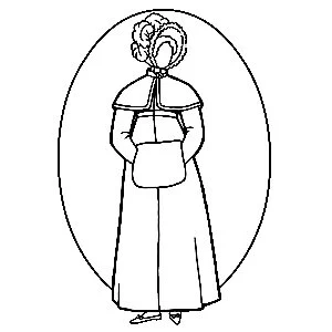 Redingote Coat for Ladies (RH196)